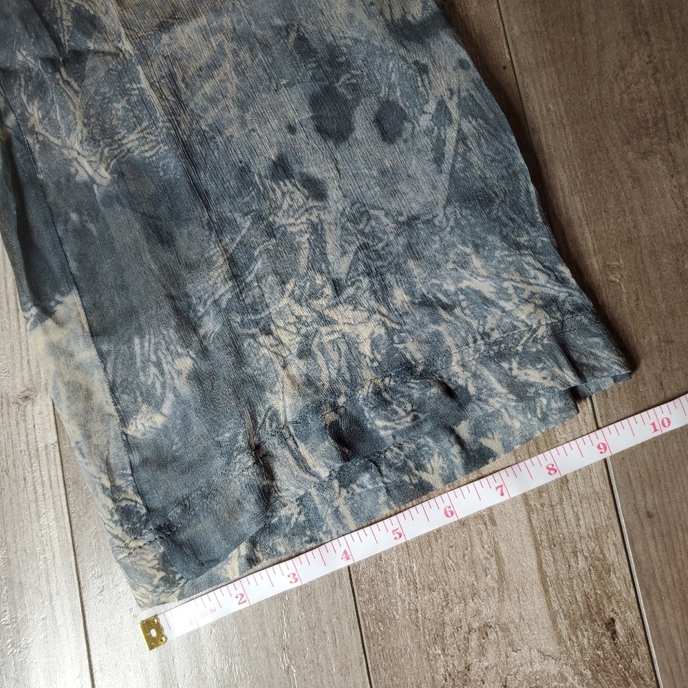 NWT Zara Semi-Sheer Printed Women's High Waisted Pants 100% Viscose Size XS - Picture 12 of 16